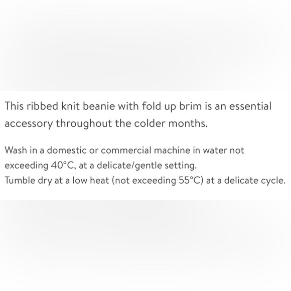 🇨🇦🆕Adult | Black Ribbed Knit Beanie with Folded Cuff - Picture 2 of 12